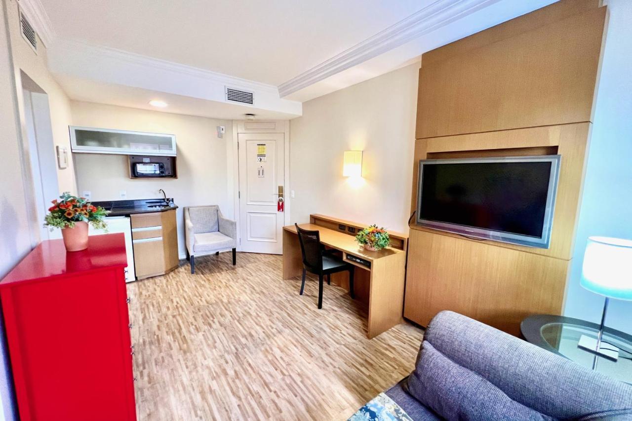 Aconchegante Apto De 1 Quarto Em Localizacao Incrivel - Piscina, Banheira De Hidromassagem, Sauna E Mais! Apartamento *
