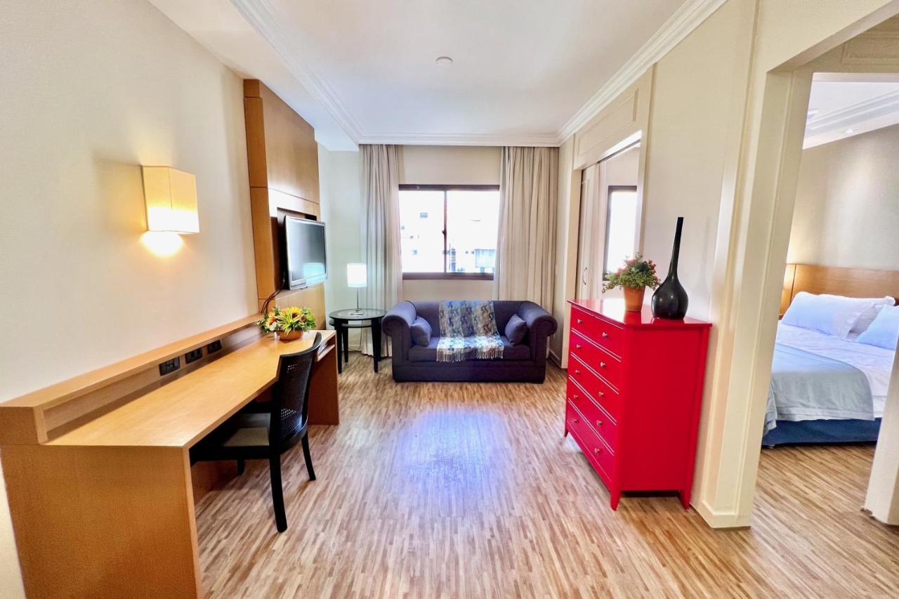 Aconchegante Apto De 1 Quarto Em Localizacao Incrivel - Piscina, Banheira De Hidromassagem, Sauna E Mais! Apartamento *