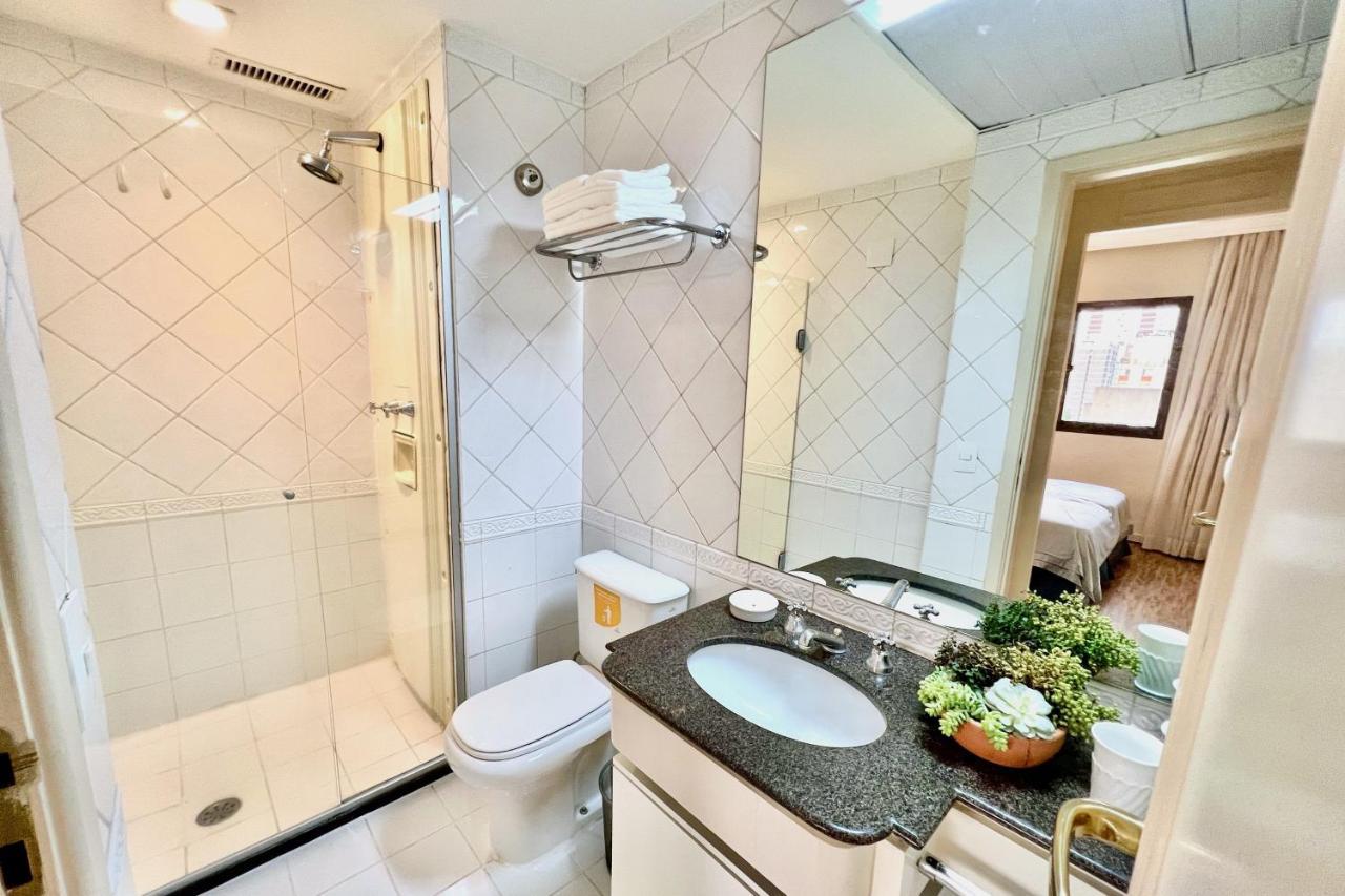 Aconchegante Apto De 1 Quarto Em Localizacao Incrivel - Piscina, Banheira De Hidromassagem, Sauna E Mais! Apartamento São Paulo