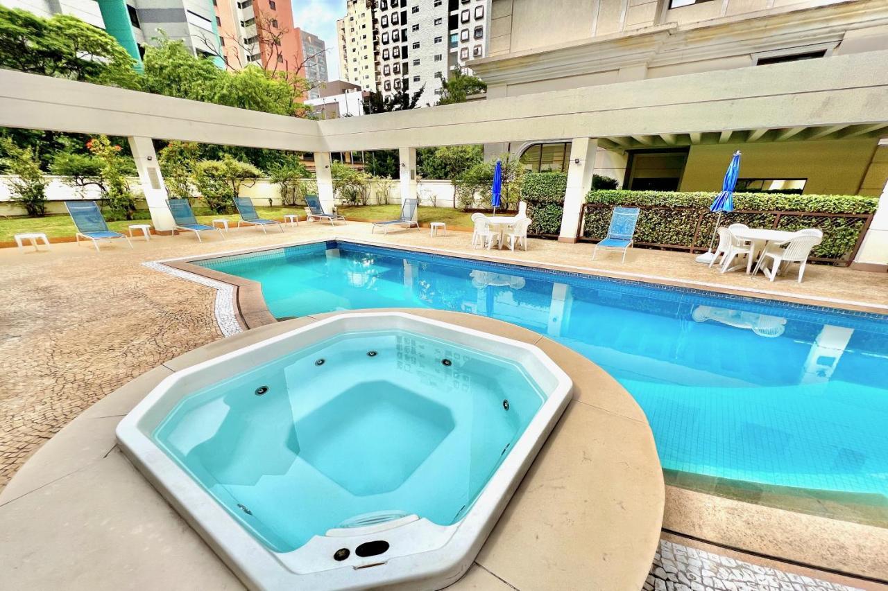 Apartamento Aconchegante Apto De 1 Quarto Em Localizacao Incrivel - Piscina, Banheira De Hidromassagem, Sauna E Mais! *